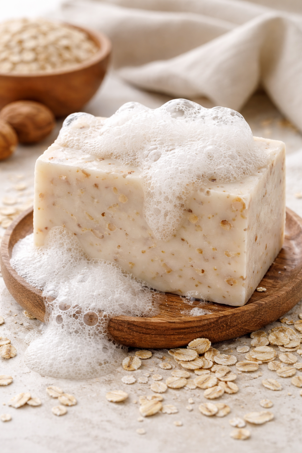Natural Oats Bar Soap