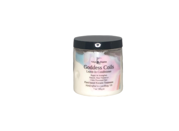 Goddess Coils Leave-In or Rinse Out Conditioner with Plant-Based Keratin